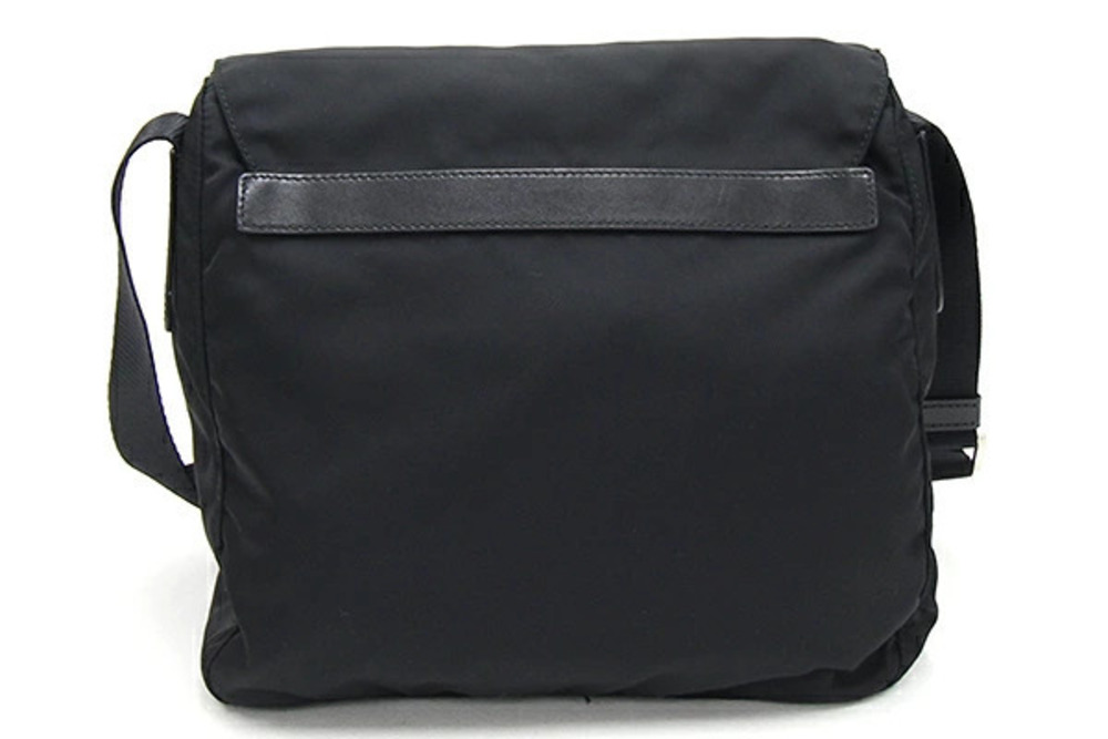 Prada Black Shoulder Bag Crossbody Leather Black